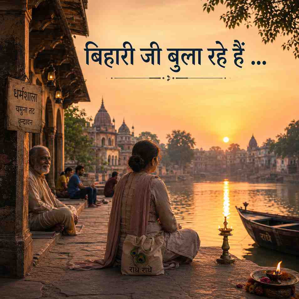 बिहारी जी बुला रहे हैं