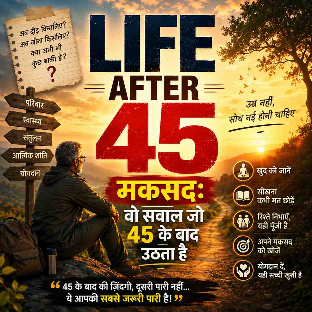 Life for Men after age 45
