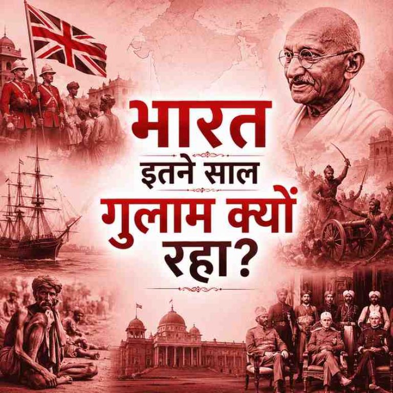 भारत इतने साल गुलाम क्यों रहा?