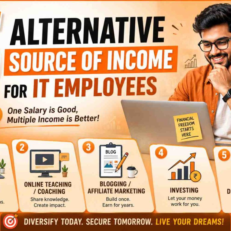 5 Alternative Source of Income for IT Employees