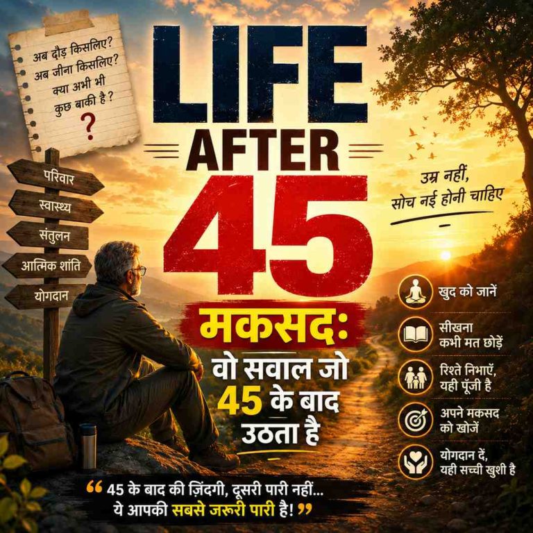 Life for Men after age 45