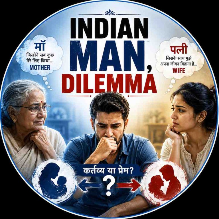 Indian-Man-wife-mother-Dilemma-Saas-bahu