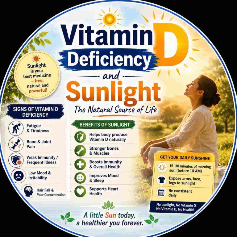 Vitamin D Deficiency Solution Sun light
